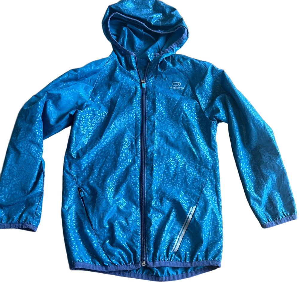 3/27$ Kids Thin Blue Raincoat size 5-6 years - Picture 8 of 8